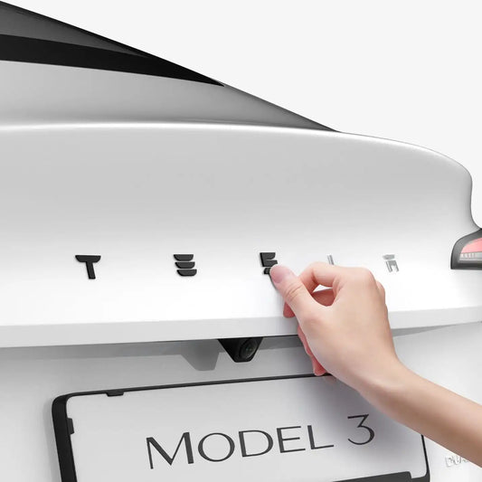 Tesla Series - Rear Emblem Logo Cover | TO322H