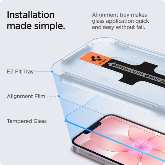 iPhone 17e Series - EZ Fit GLAS.tR | Sensor Protected