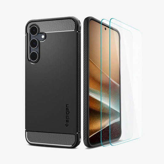 Galaxy A Series - Rugged Armor + Glass